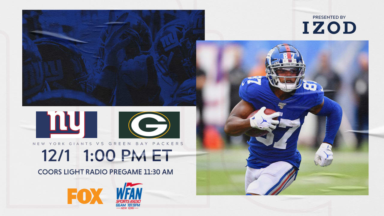 Green Bay Packers vs. New York Giants live stream, TV channel