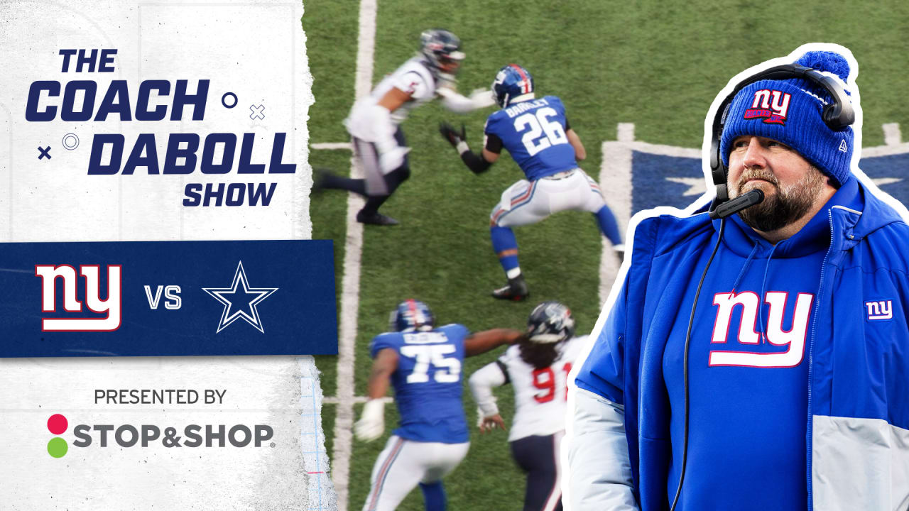 The Coach Daboll Show: Previewing Week 12 vs. Cowboys