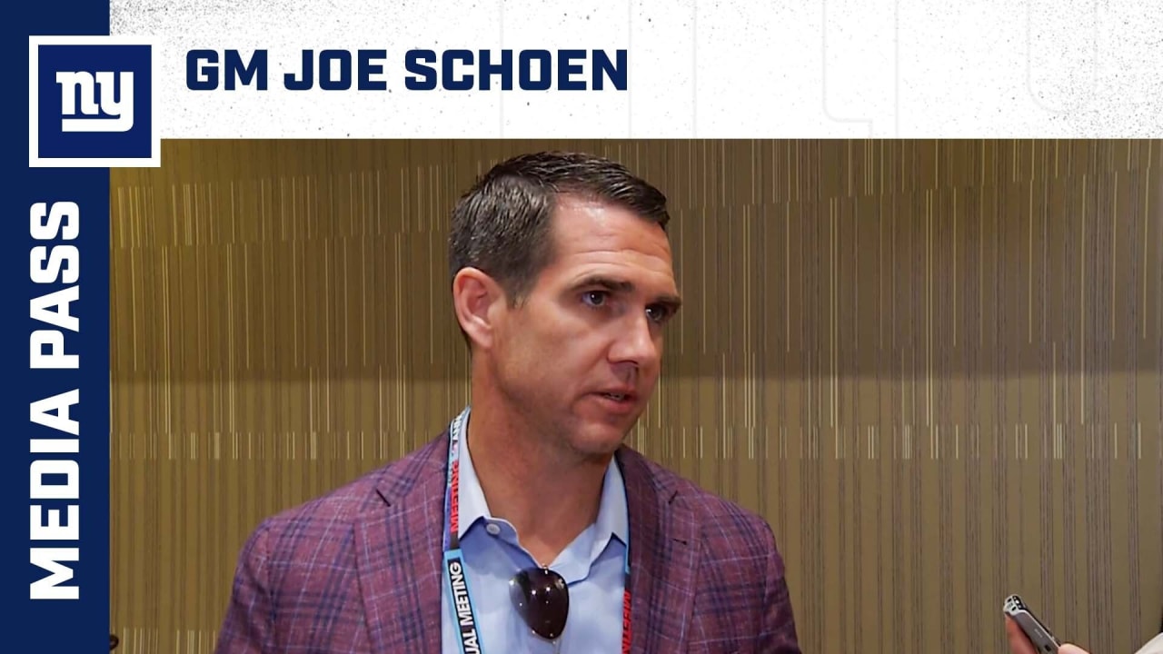 Giants GM Joe Schoen backs Daniel Jones in intro presser; John