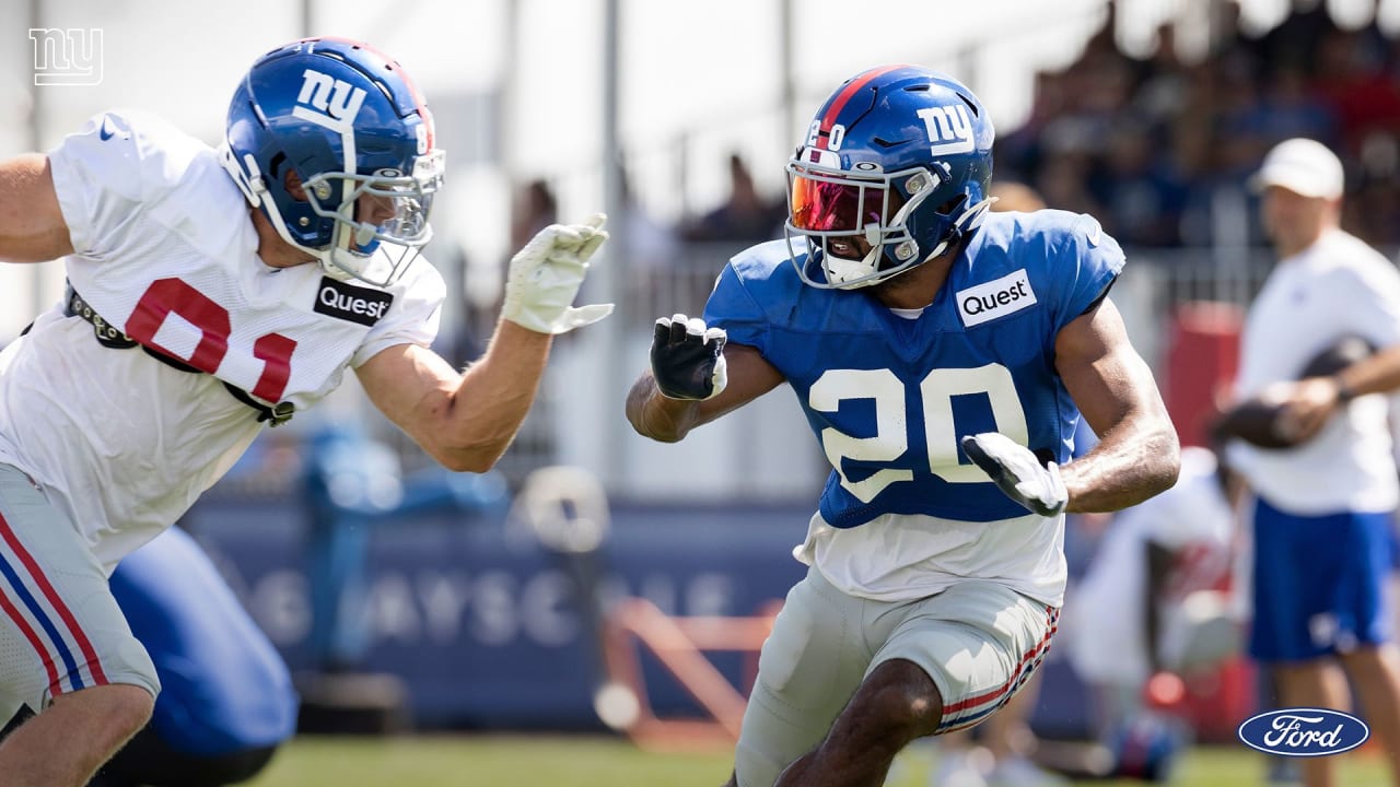 New York Giants' Julian Love changes jersey number ahead of second