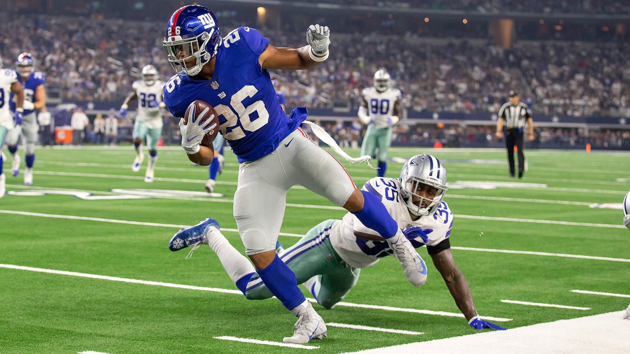 Saquon Barkley eyes strong finish to record rookie year