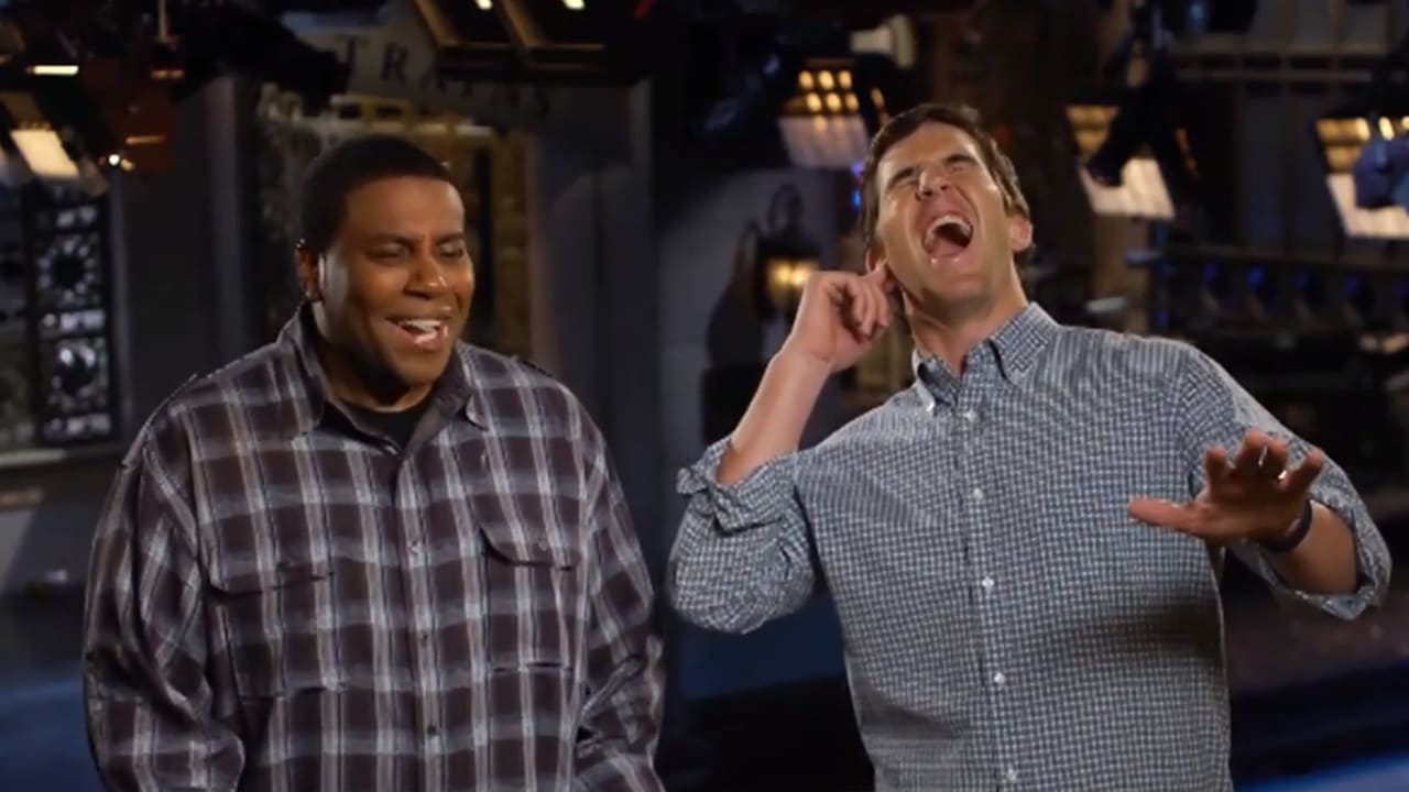 Behind the scenes: Eli Manning on Saturday Night Live