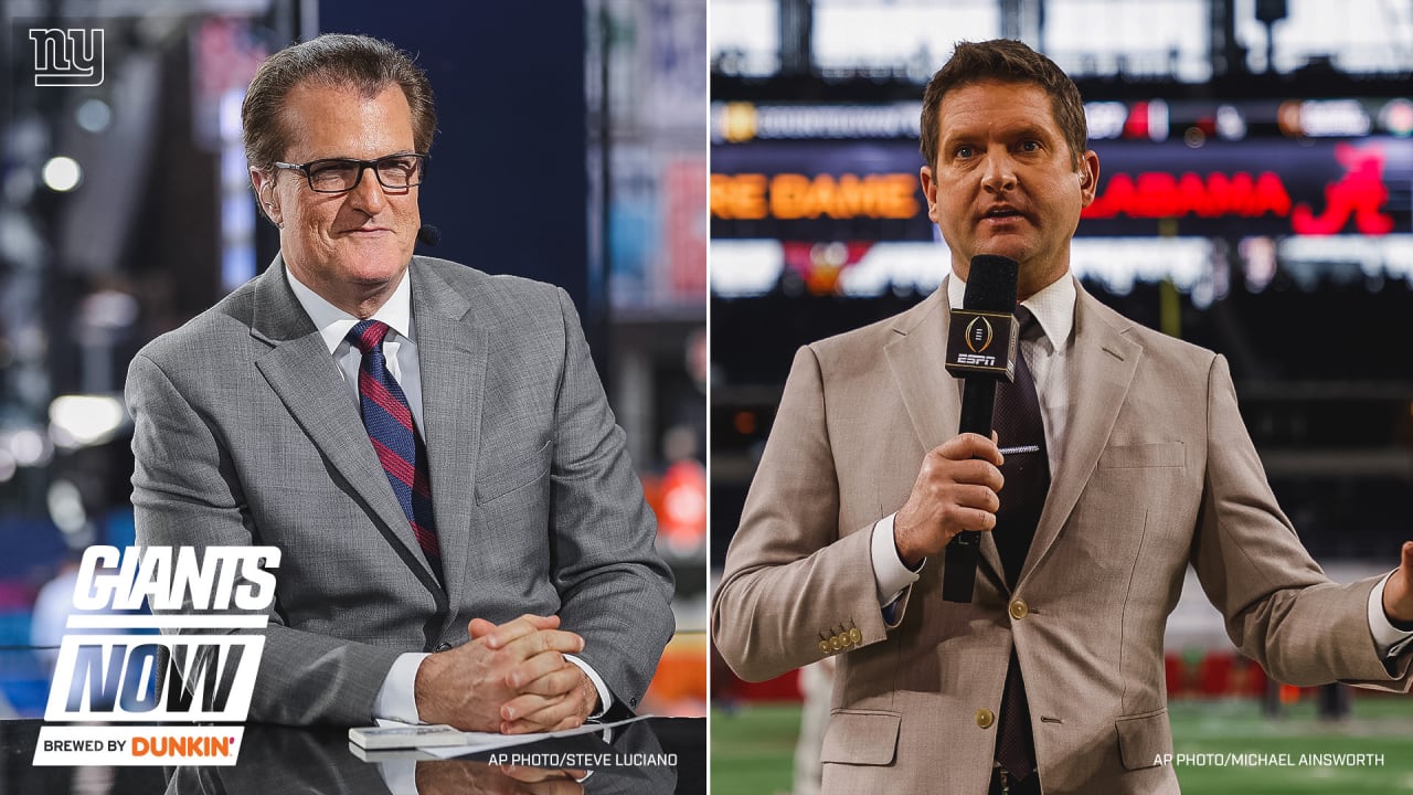 Giants Now: Mel Kiper Jr. & Todd McShay 3-round mock draft