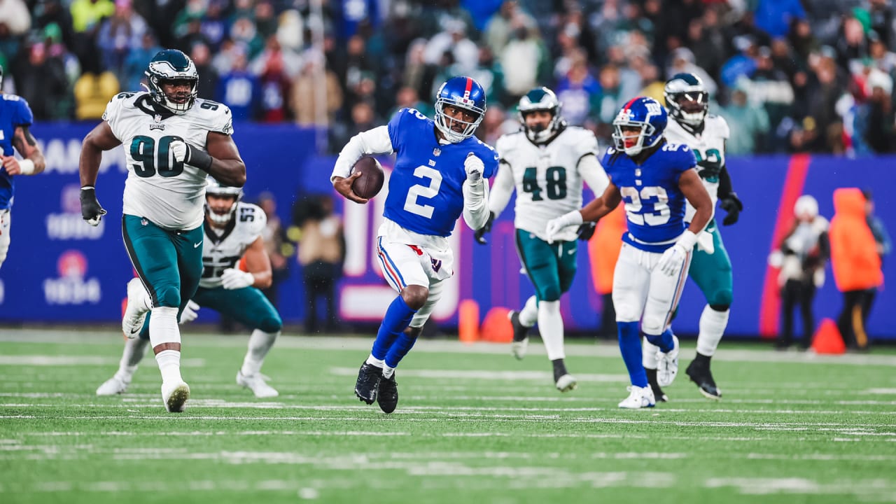 Tyrod Taylor rushes for 32yard gain Giants vs. Eagles Highlights