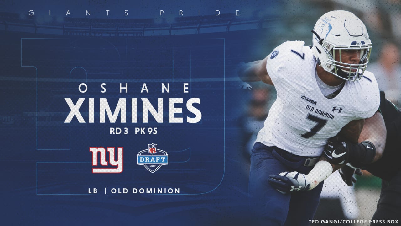 Former Monarch Oshane Ximines cut by the Giants