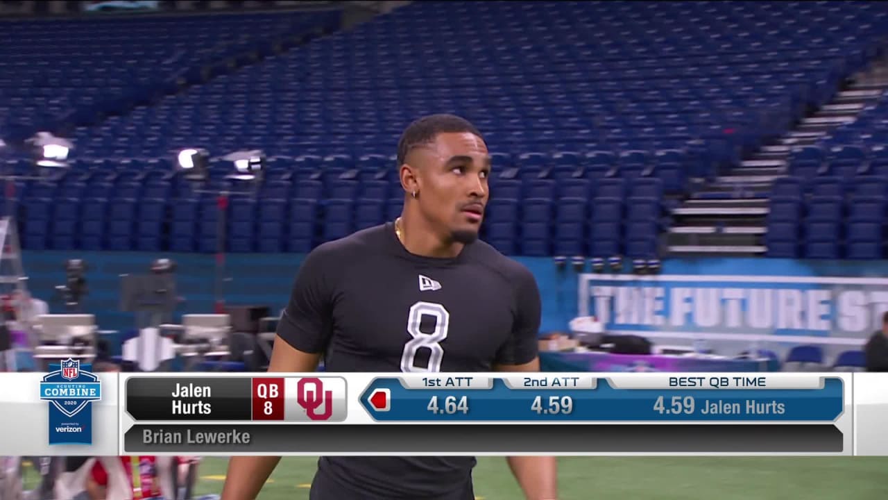 Top 10 40-yard dash times from the 2020 combine