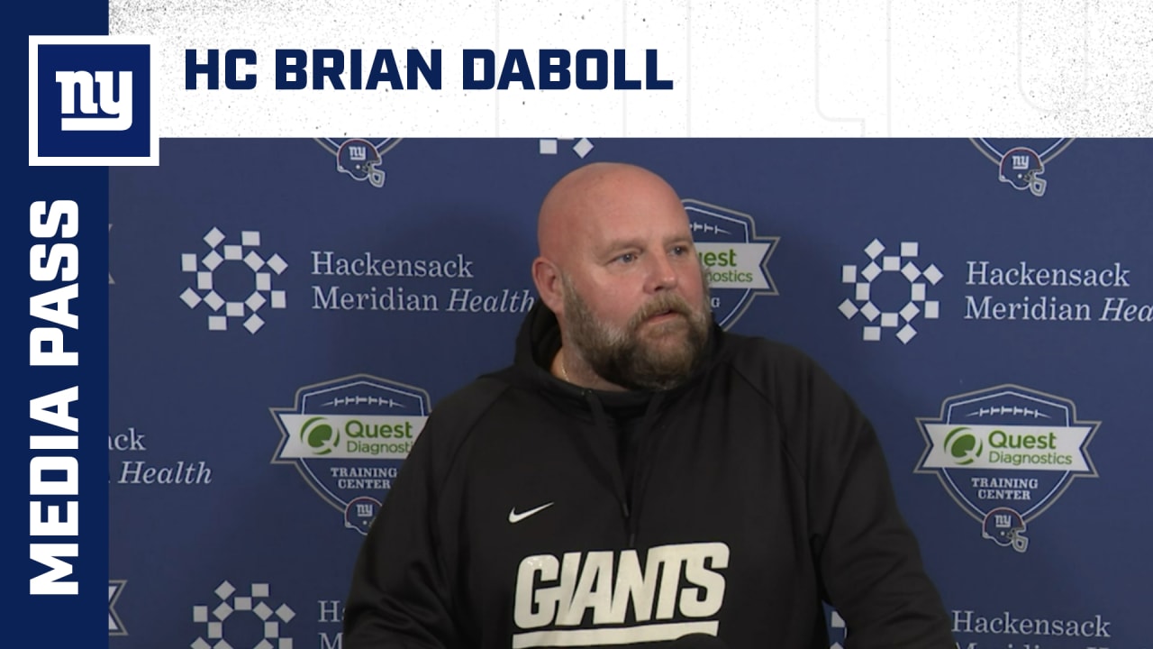 Coach Brian Daboll Provides Final Updates Before SNF Vs. Commanders