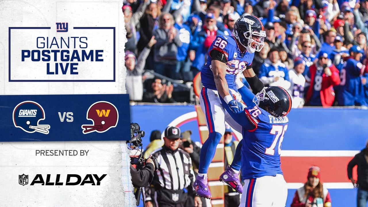 Giants Postgame Live: Takeaways from Week 15 win