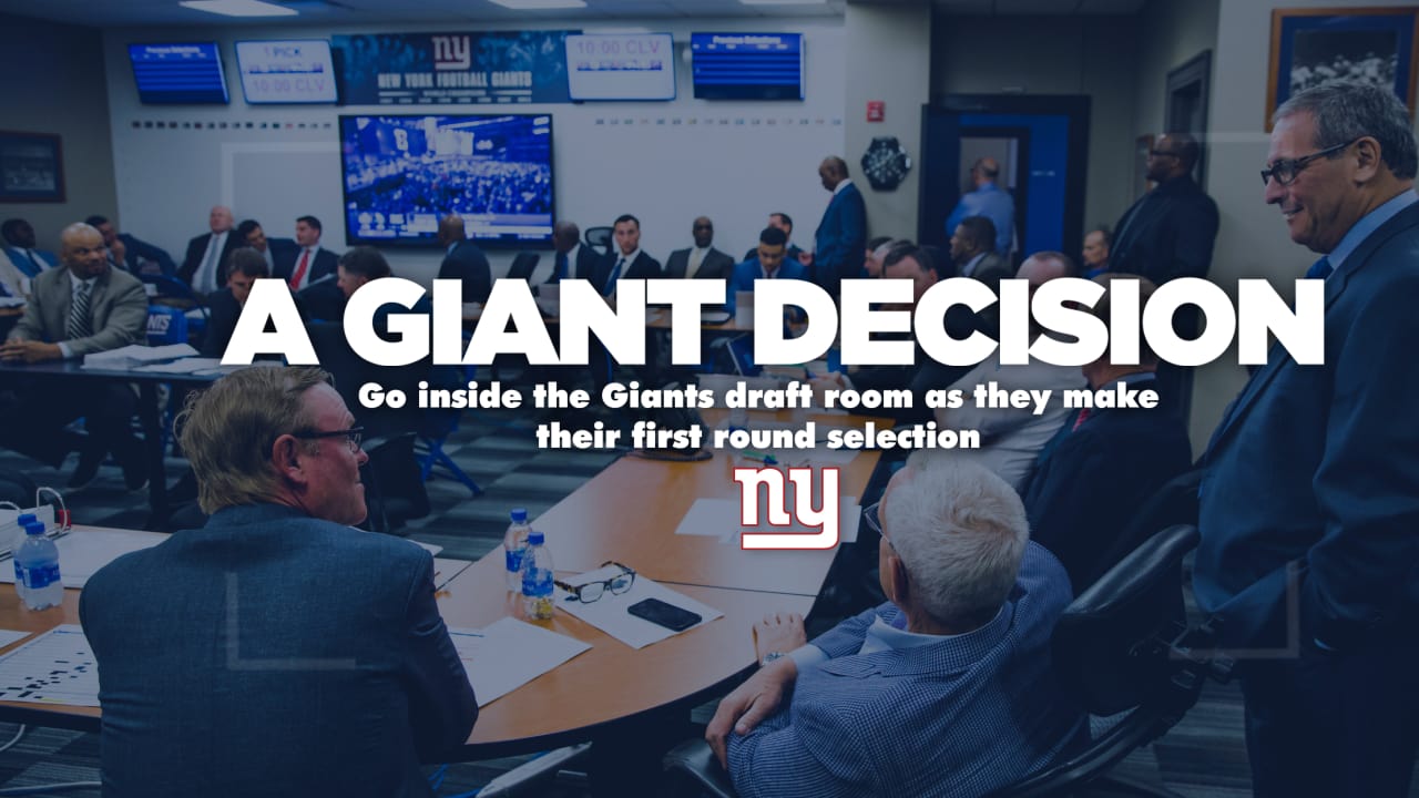 A Giant Decision Go inside the Giants draft room