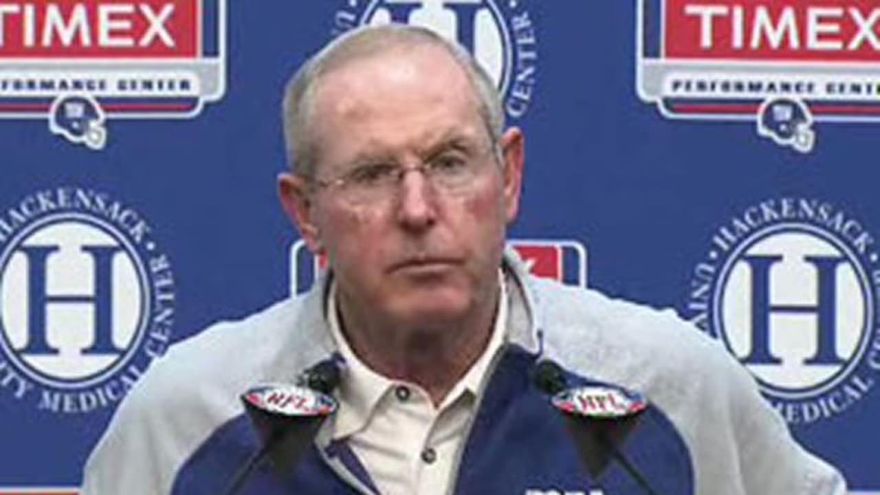 Head Coach Tom Coughlin