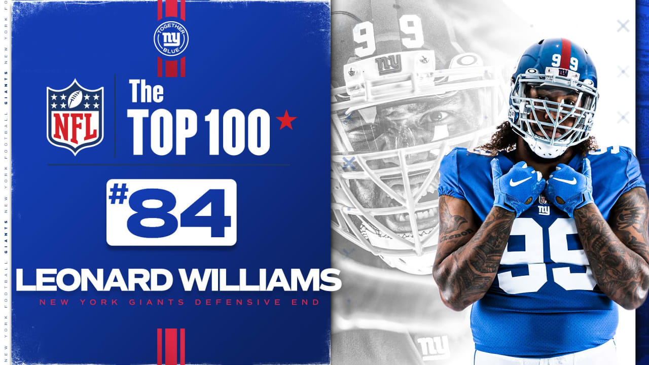 Giants' Leonard Williams ranked No. 84 on NFL's Top 100 Players of 2021