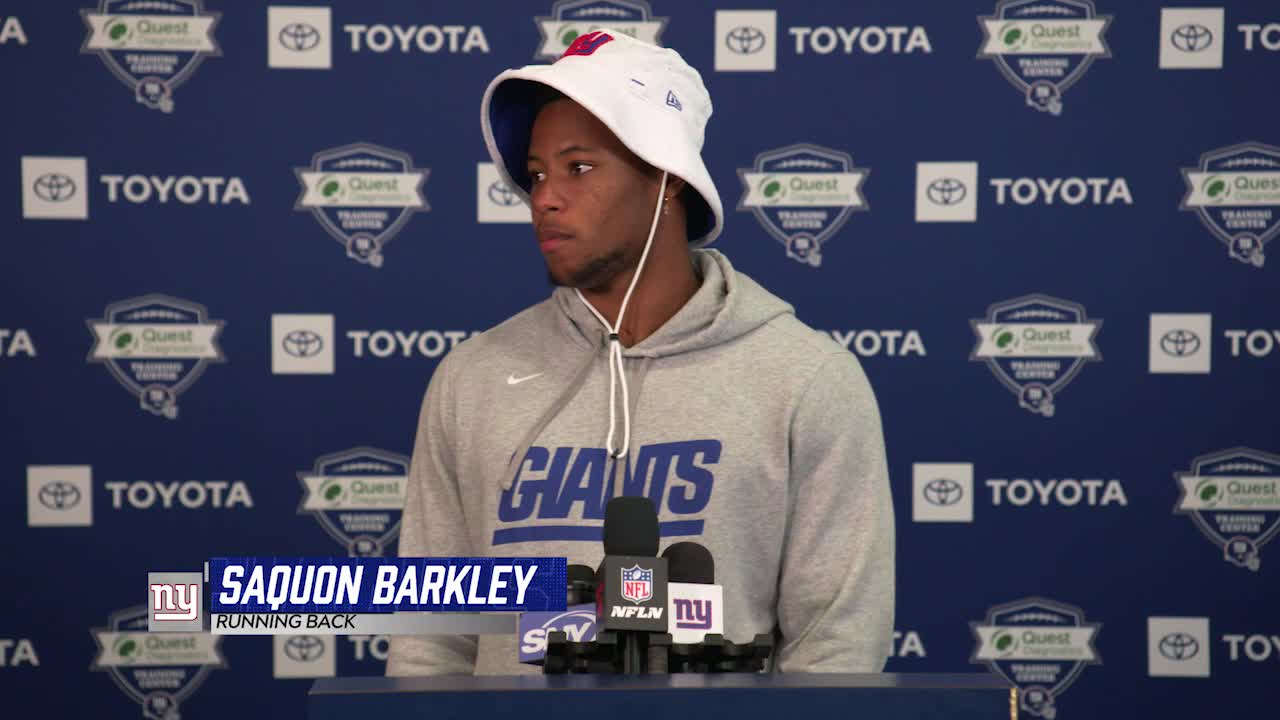 Saquon Barkley man outlet hats