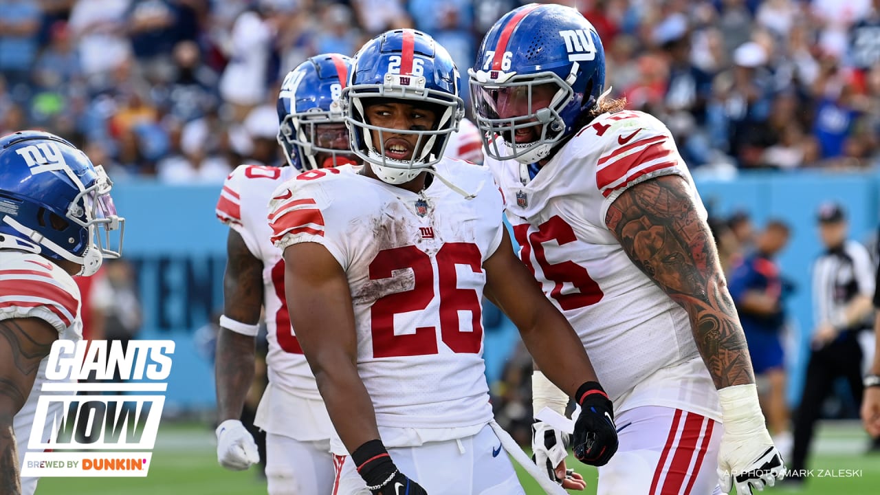 Giants Now: Experts react and PFF takeaways from win over Titans