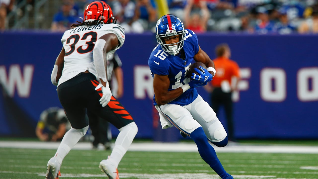 Giants' WR Collin Johnson trying to pick up where he left off before 2022  injury - Big Blue View