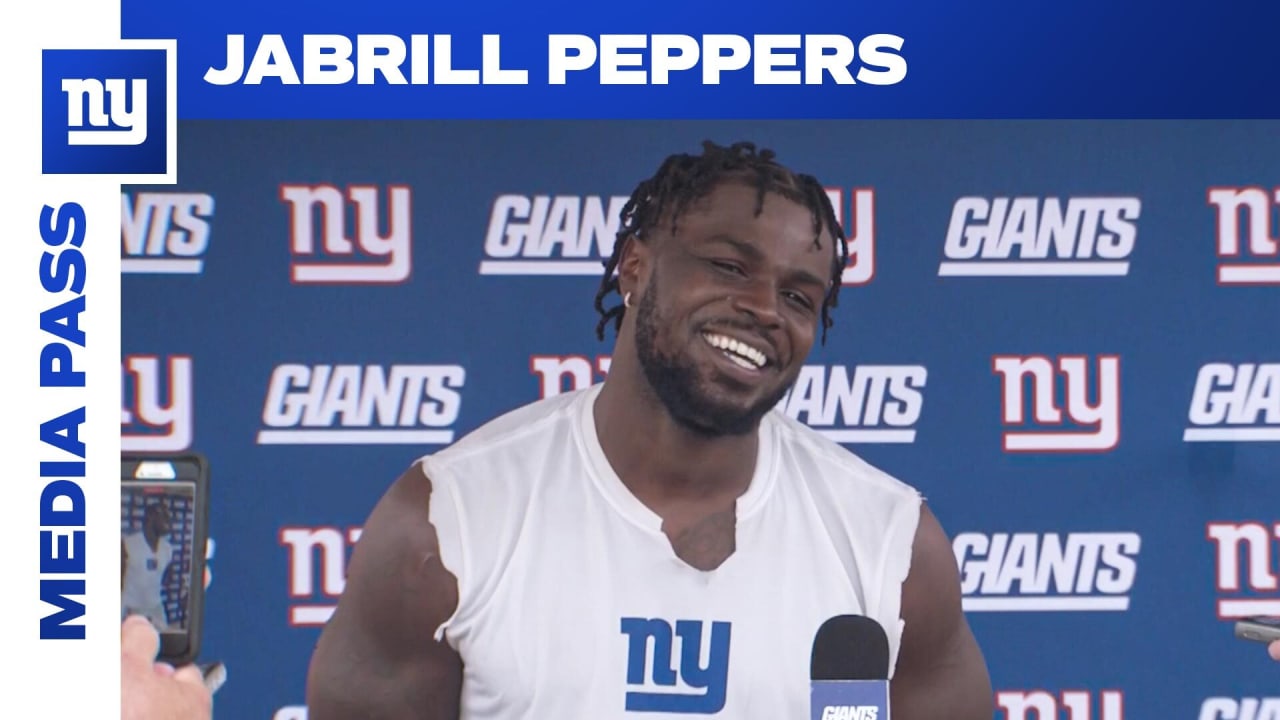 Giants' Jabrill Peppers, Graham Gano continue negotiating over No. 5