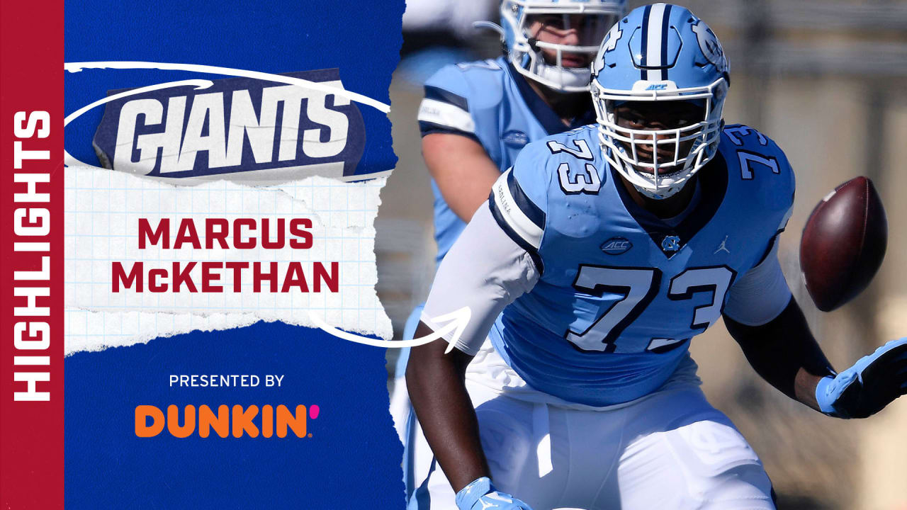 \ud83c\udfa5 Highlights: North Carolina OL Marcus McKethan | 2022 NFL Draft Highlights