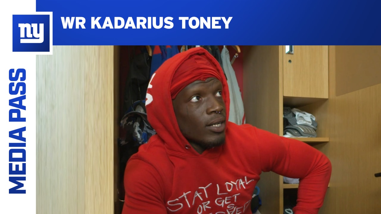 Kadarius Toney vents frustration on social media after lack of targets in  Giants loss