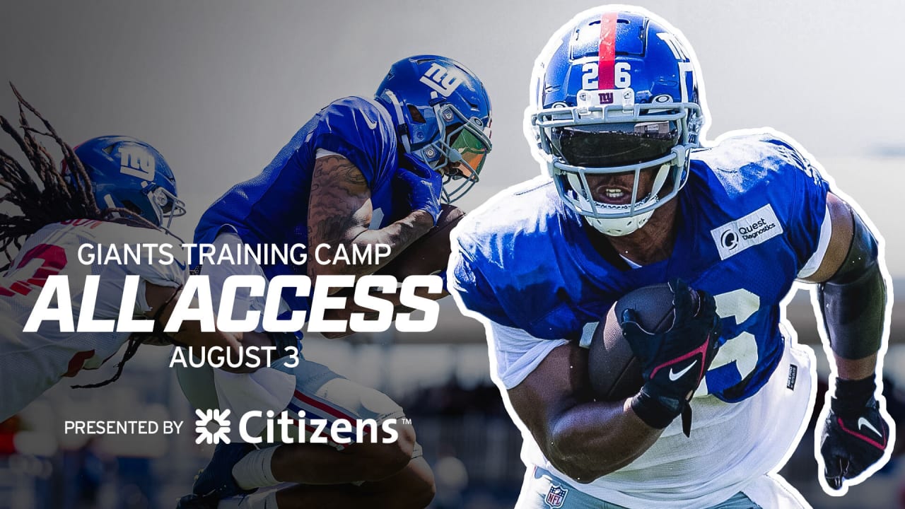 July 29, 2021 New York Giants Training Camp Report - Big Blue Interactive