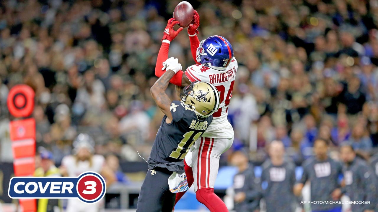 New Orleans Saints wide receiver Deonte Harris (11) returns a kickoff in  the first half of an NFL football game against the Carolina Panthers in New  Orleans, Sunday, Jan. 2, 2022. (AP