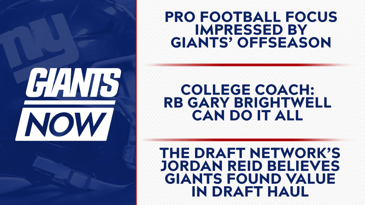 Giants Now: PFF impressed by Giants' offseason