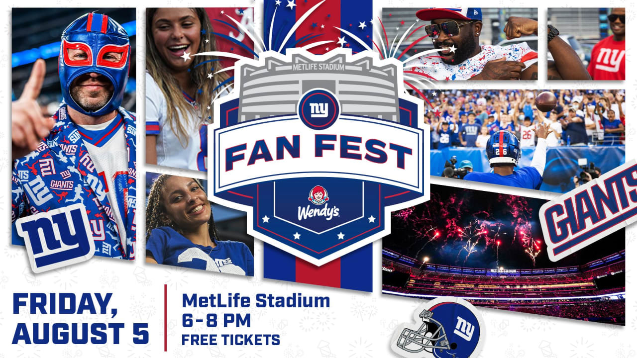 Giants Fan Fest returns to MetLife Stadium