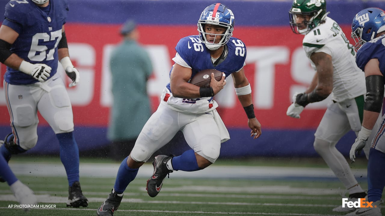Saquon Barkley nominated for FedEx Ground Player of Week 8