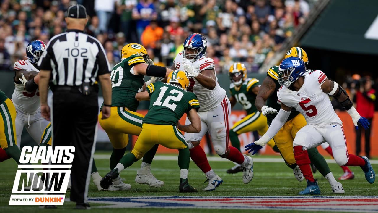 A Recap of the Giants Win over Aaron Rodgers and the Packers in London 