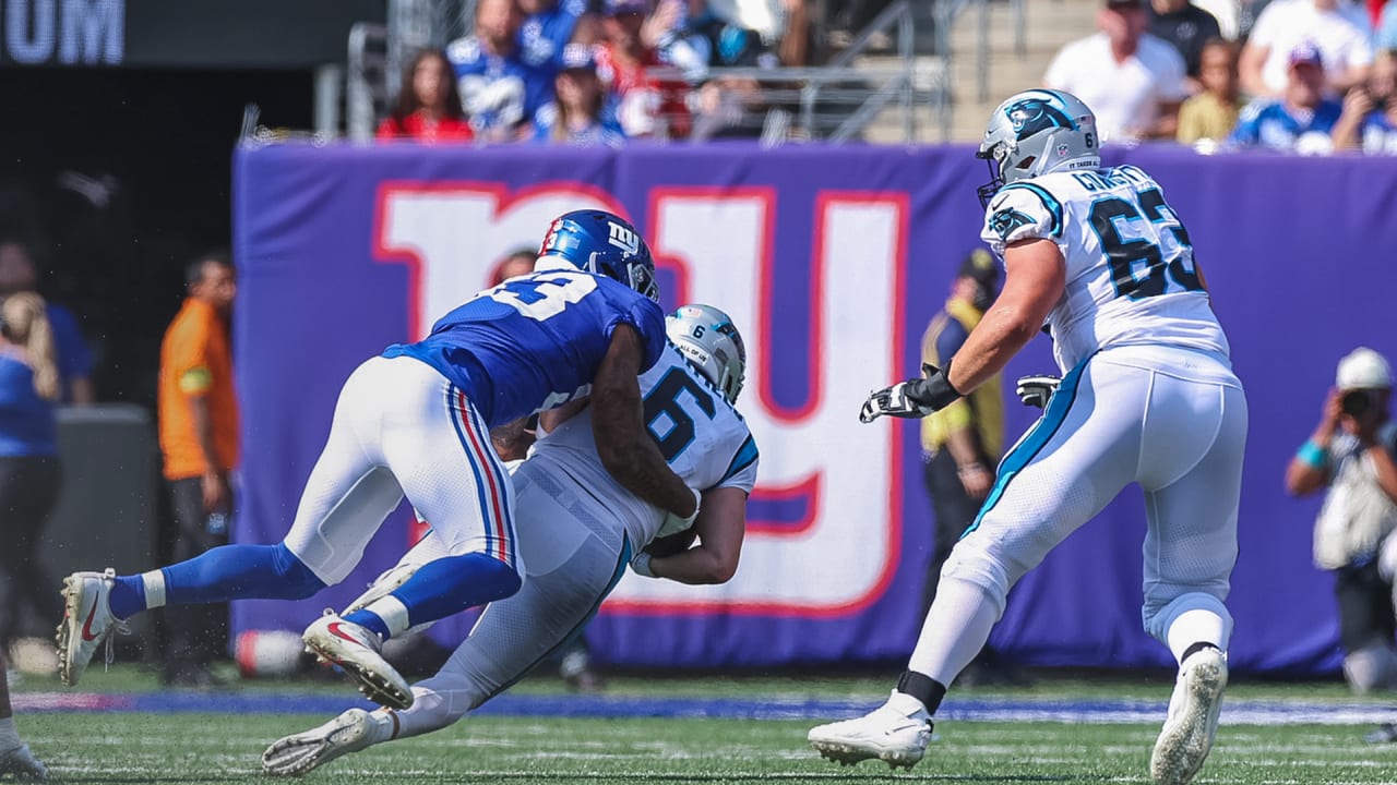 Giants takeaways from win over Panthers: Bobby Okereke a big upgrade, guard  competition intensifies, Adoree' Jackson struggles in new role 