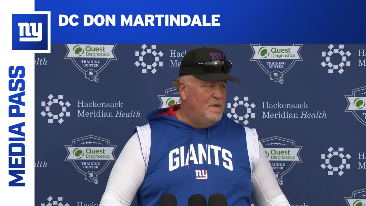 Giants DC Don Martindale 'not built' to play it safe