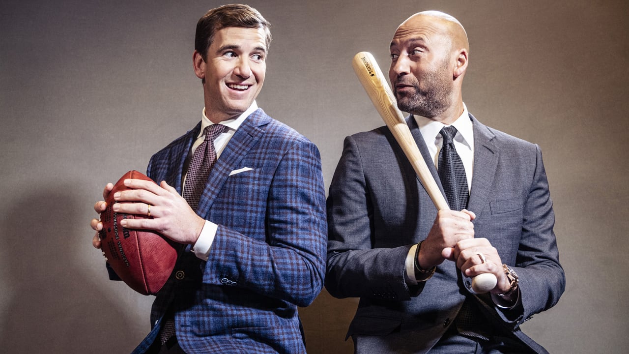 Derek Jeter, Eli Manning recall their greatest moments playing in New York