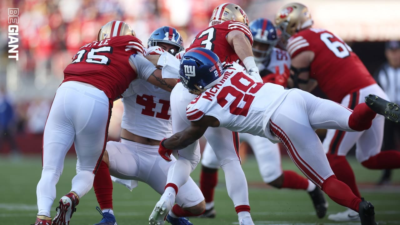 NY Giants vs. San Francisco 49ers photos of NFL Week 3 game