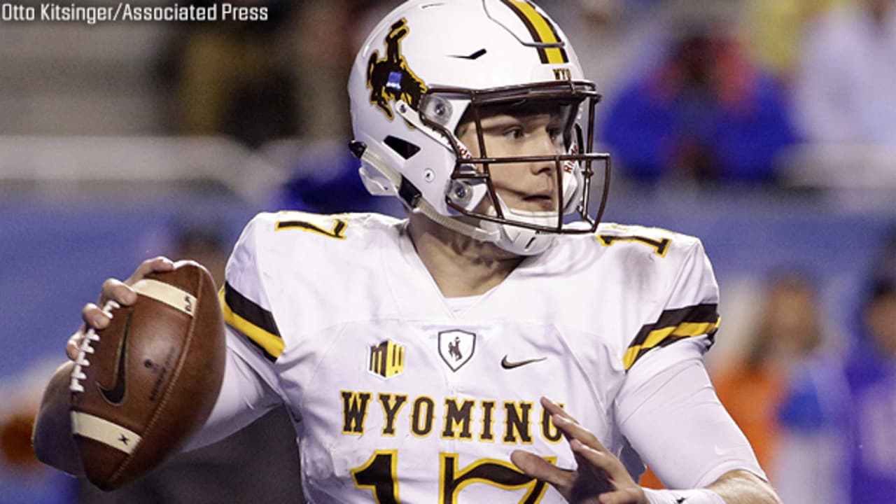 Eyes on QB prospect Josh Allen at Senior Bowl