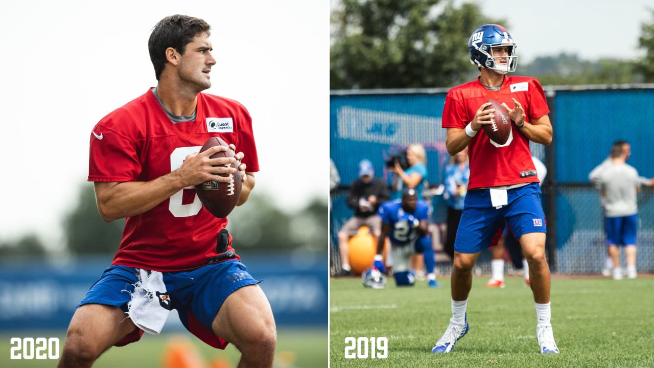 New York Giants' Daniel Jones organizing workouts with skill players