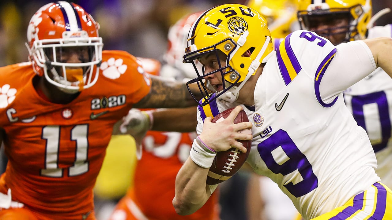 Joe Burrow to Cincinnati Bengals tweets accompany LSU CFP title win