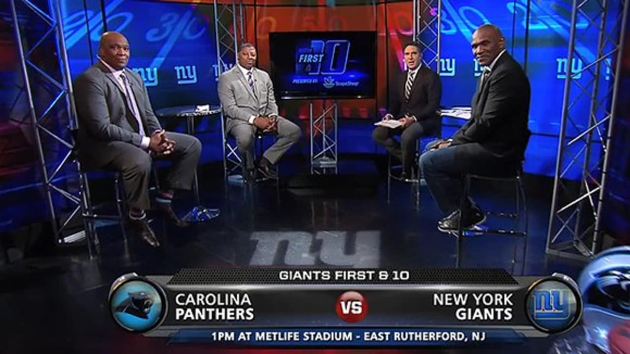 First & 10 Giants vs. Panthers Preview