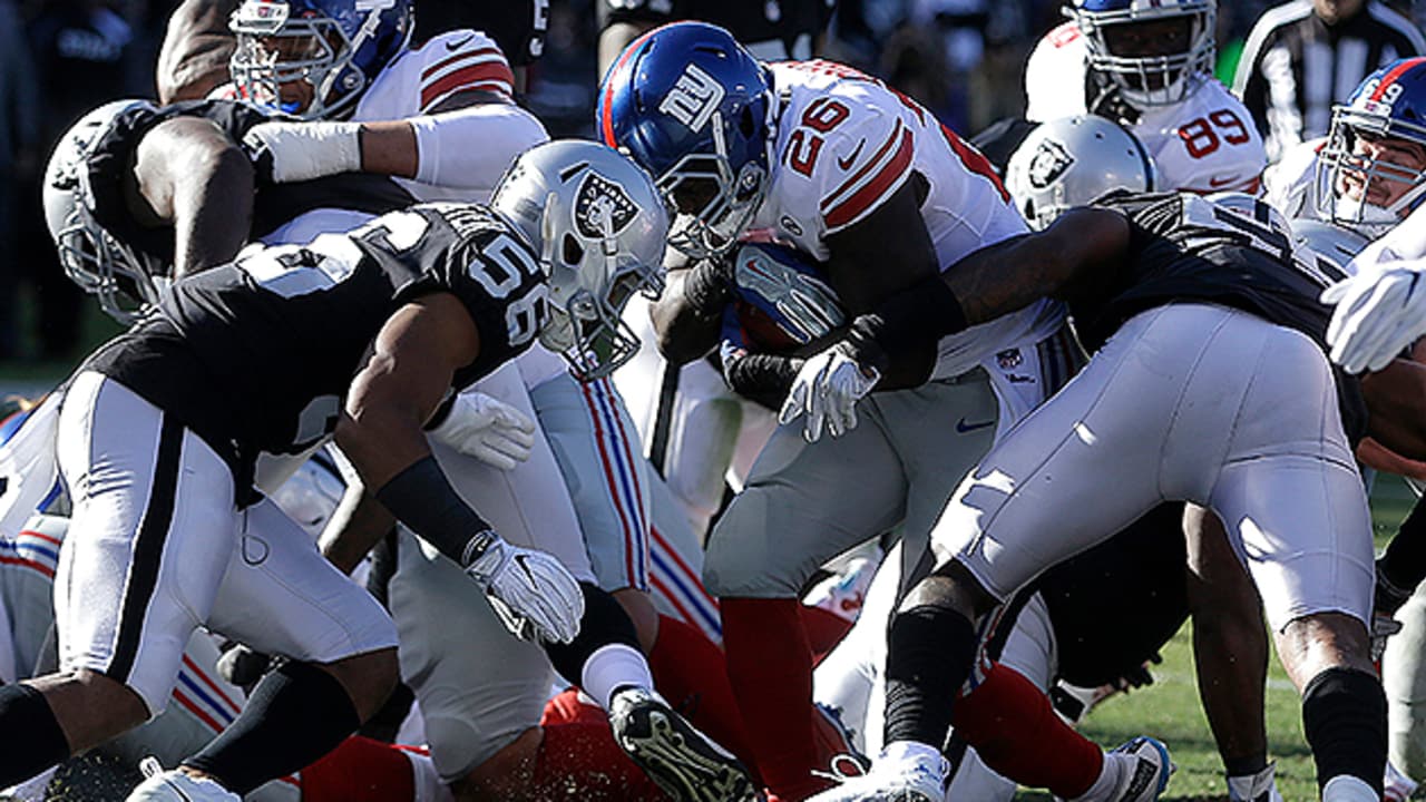 Watch New York Giants vs. Oakland Raiders Highlights