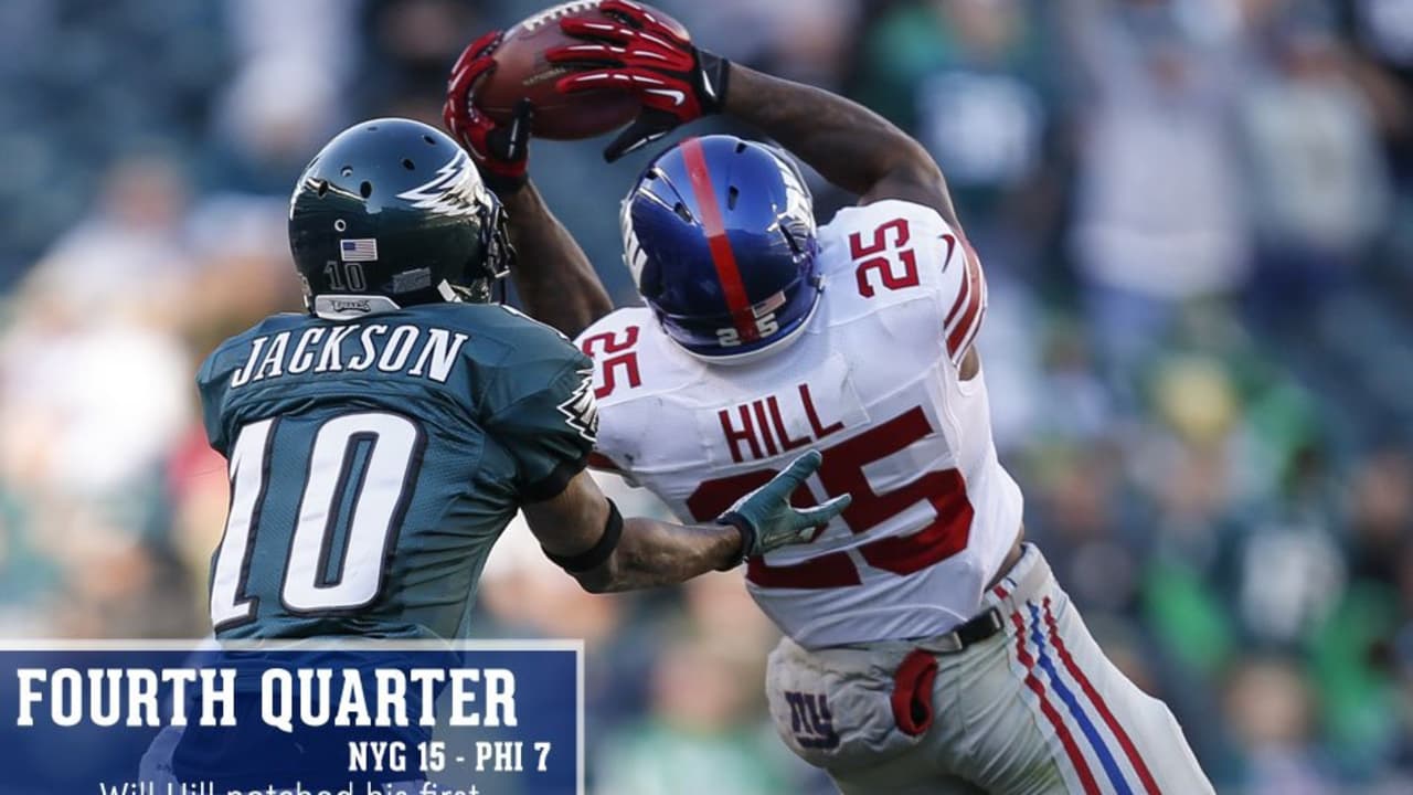 Giants vs. Eagles Photo Timeline