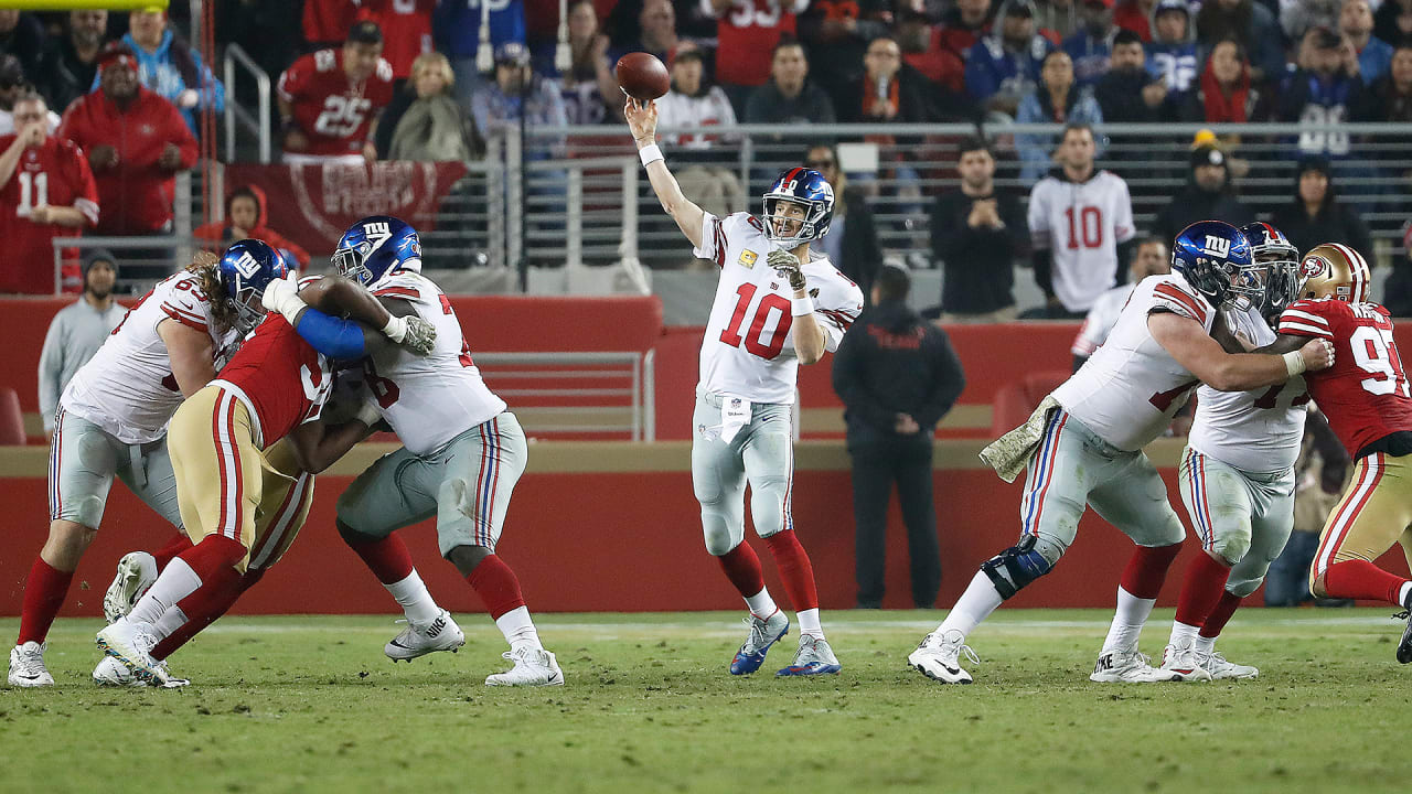 Giants' Ground Game Sharpens Eli Manning's Aim - The New York Times