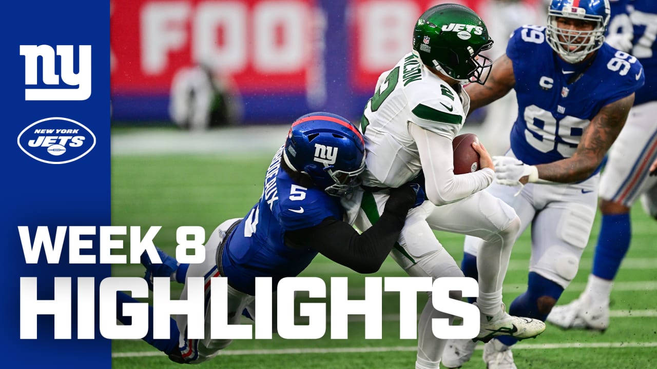 Highlights New York Jets 13, New York Giants 10
