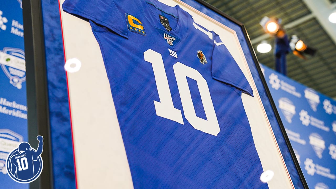 Giants will retire Eli Manning's number 10 jersey