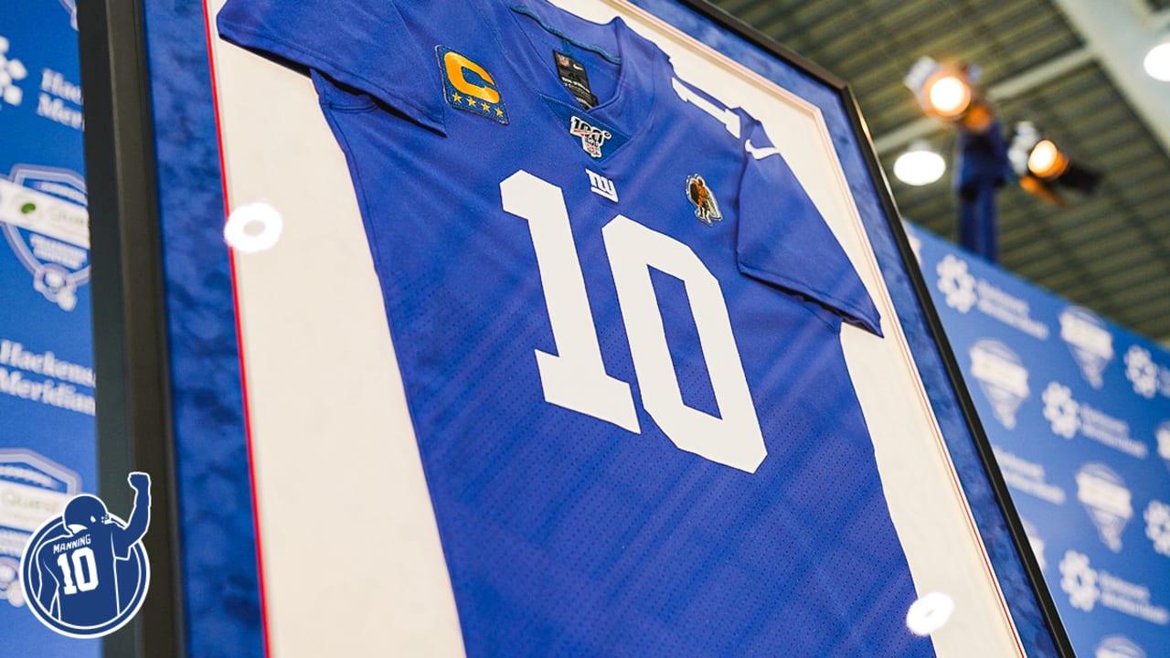 New York Giants will retire Eli Manning's No. 10 jersey