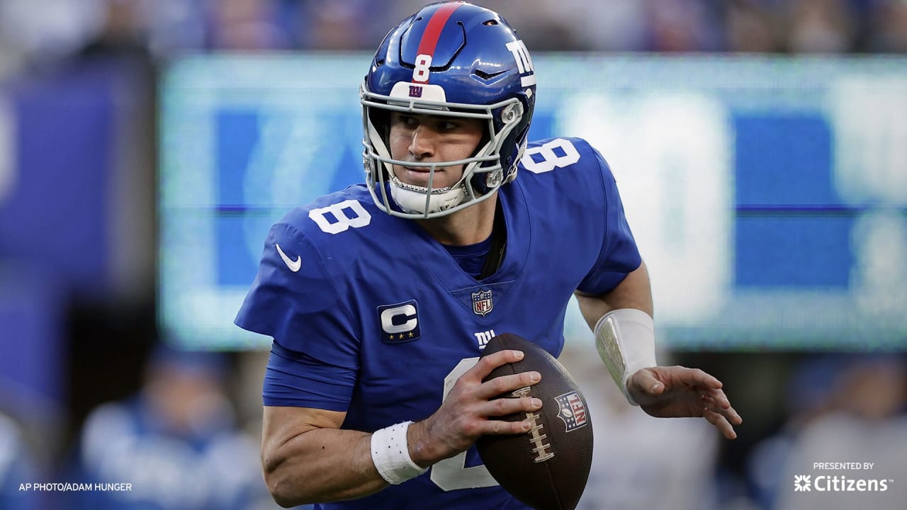 Giants QB Daniel Jones inactive for Sunday against the Commanders, Taylor  gets start again, National Sports