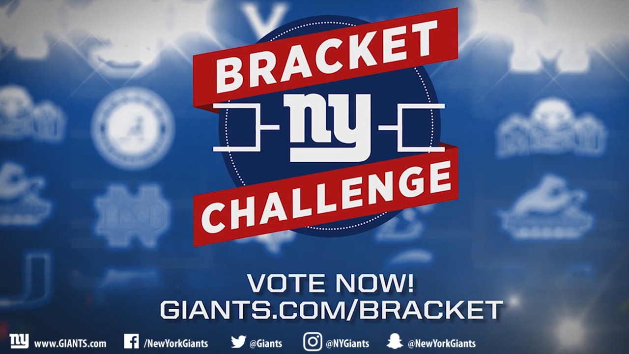 Giants Bracket Challenge  New York Giants 