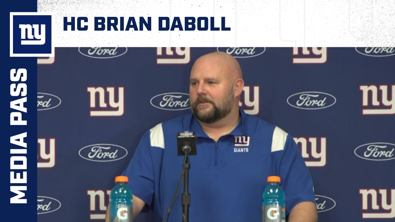 Giants finally playing a big game; their head coach Brian Daboll knows  about far bigger ones 