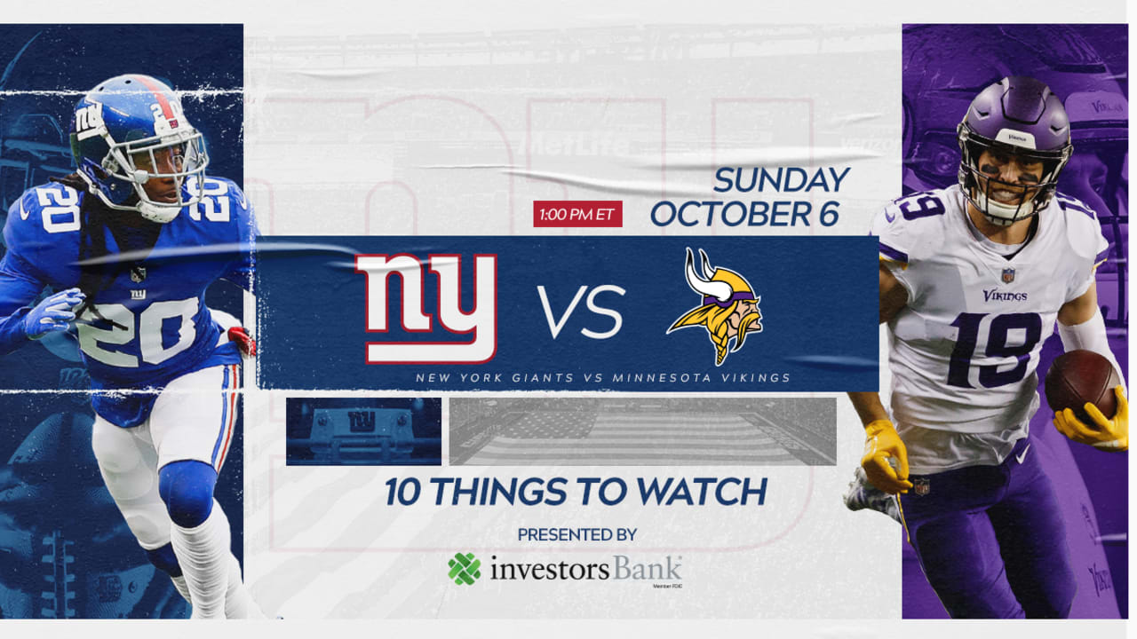 vikings and the giants game