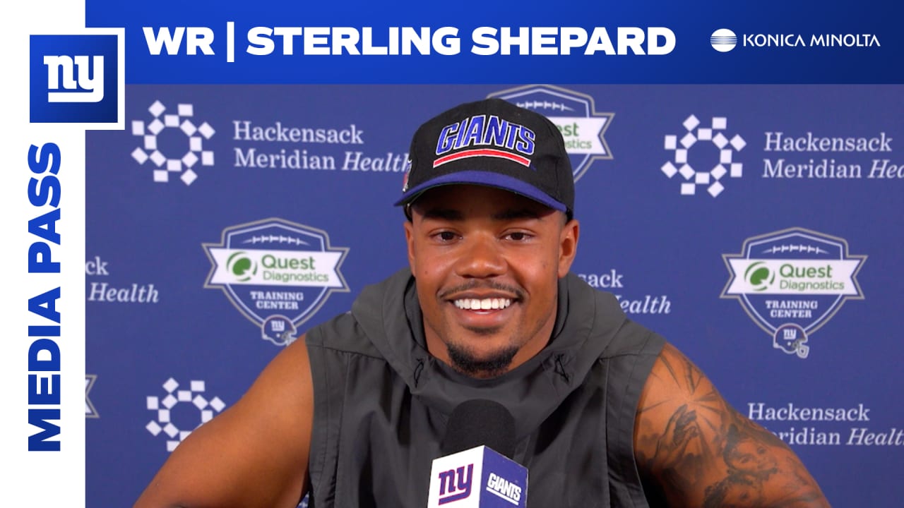 Sterling Shepard has first full-contact practice and reaffirms he