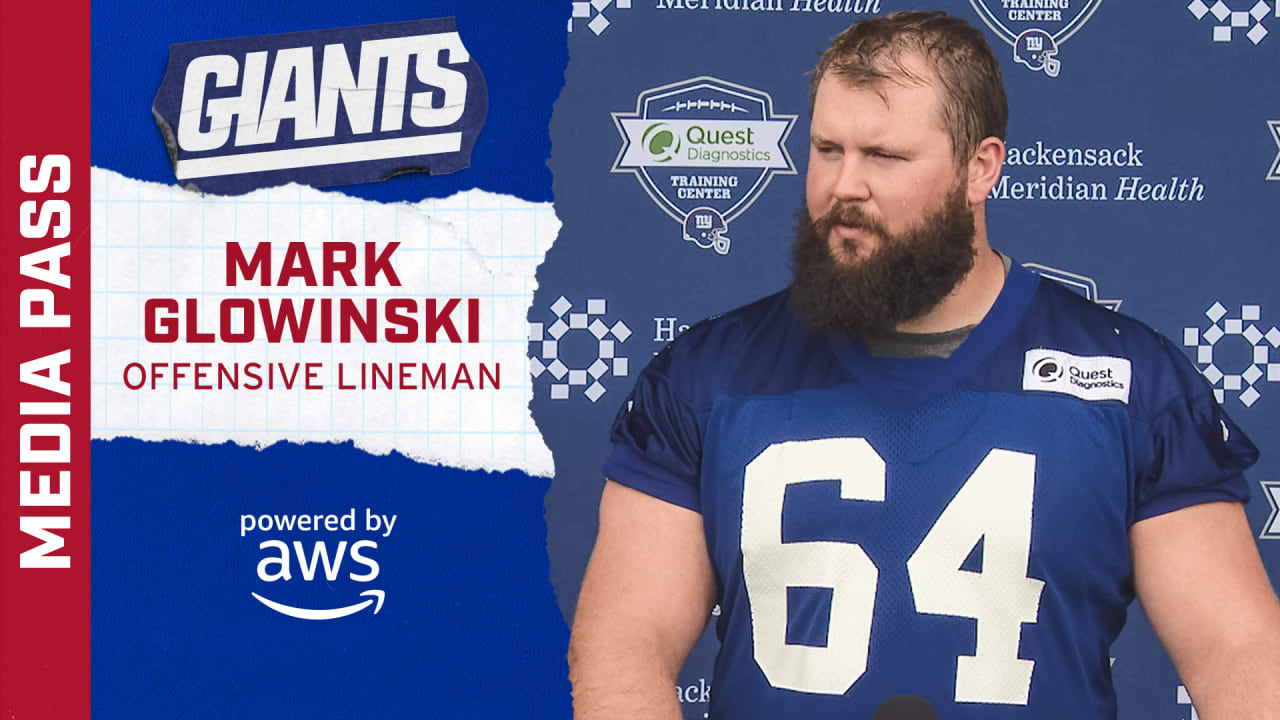 Giants guard Mark Glowinski sees 'better season' ahead for Daniel