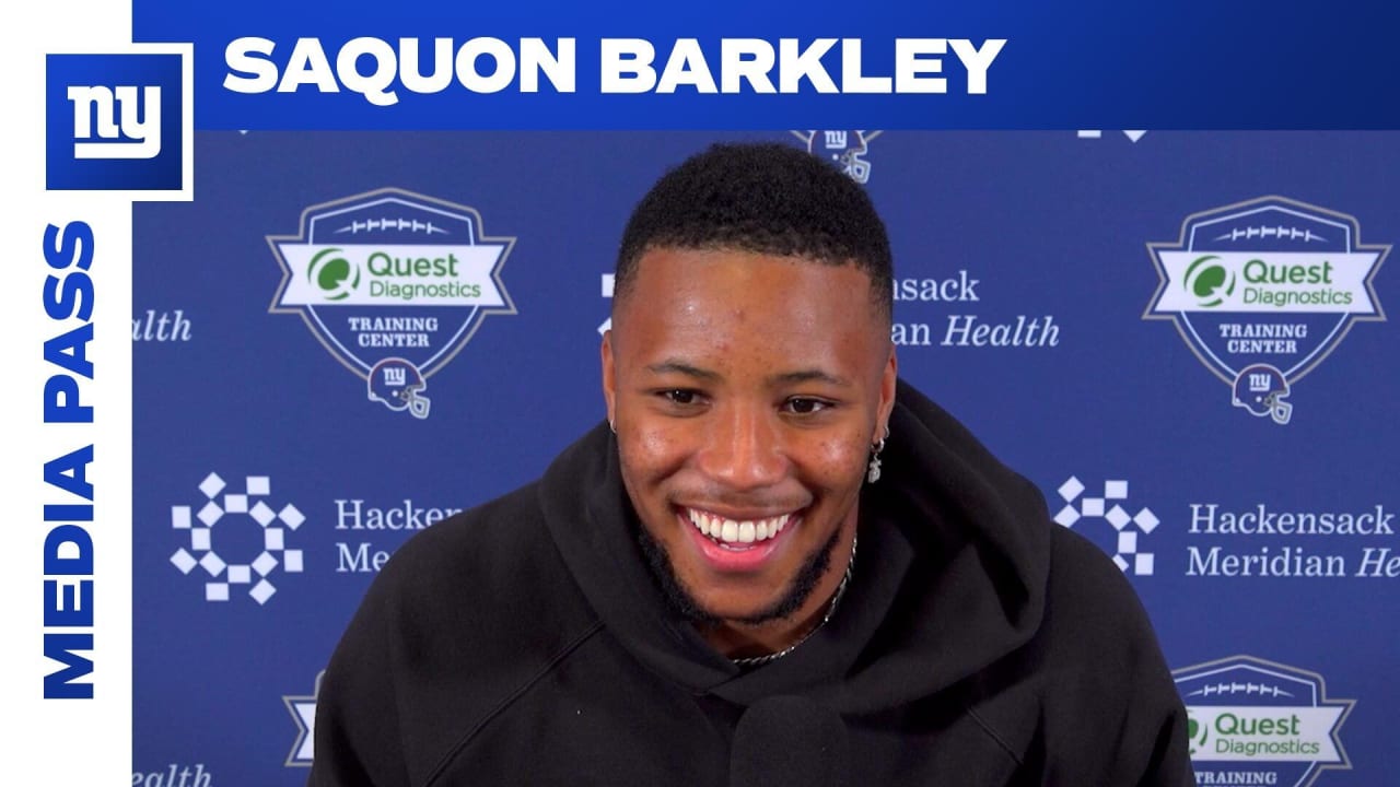 RB Saquon Barkley updates status 'I'm doing well'