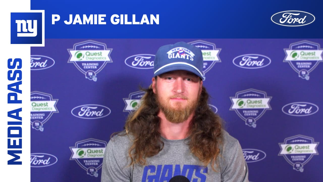 New York Giants - We have re-signed punter Jamie Gillan Details:  nygnt.co/rm8131