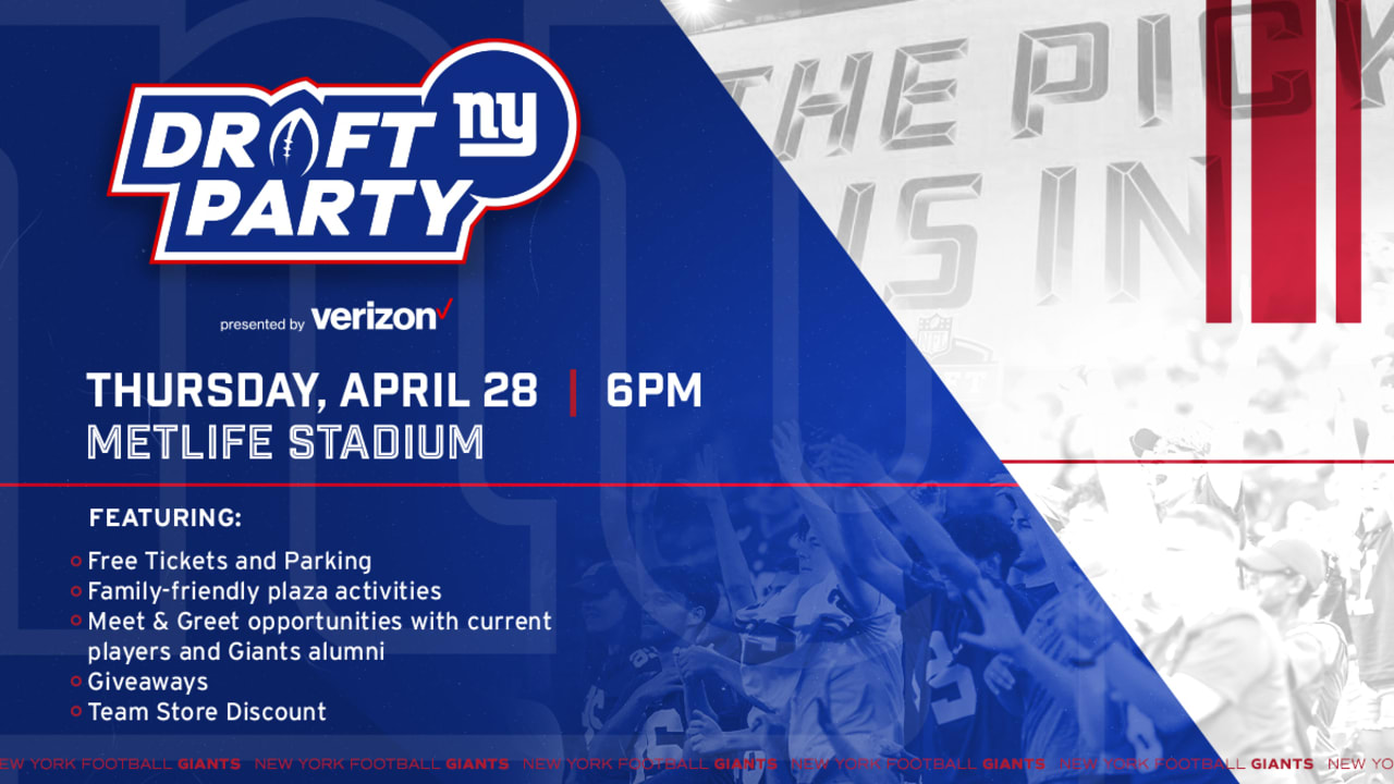 Giants Draft Day Party is Back! Giants Country Forums